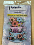 GS-Indigoblu Teacup stamp