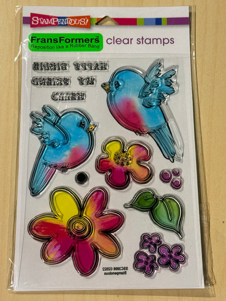 Stampendous Fransformers Birdies stamps