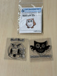 GS-Various Owl stamps (3)