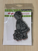 Penny Black Flower Girl stamp