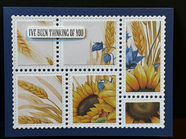 Misc-TOY Postage Sunflowers