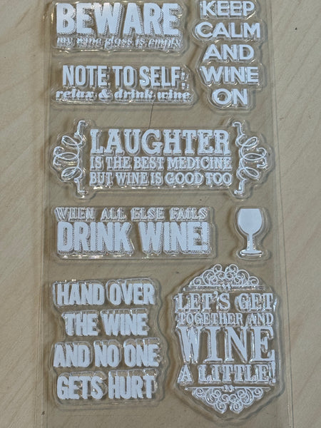 Wine On stamps