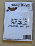 GS-Funny Bones Leave a Little Sparkle stamp