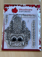 Woodward Owl Planter stamp