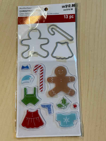 Recollections Gingerbread Stamps & Dies