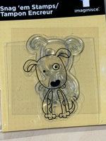 Imaginisce puppy dog stamp