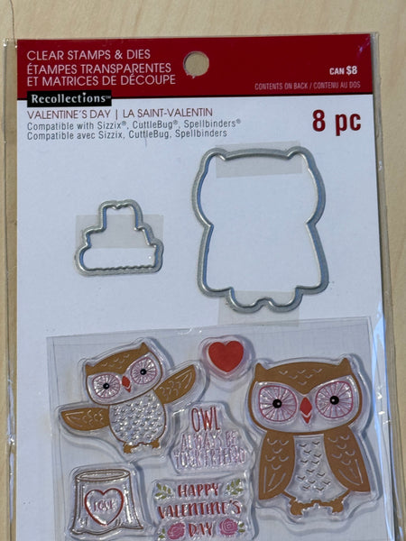 Recollections Owl stamps and dies (NEW)