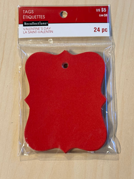 Recollections Red tags (NEW)