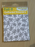 Taylored Expressions Foil It Gathered Greenery