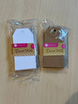 Hampton Art Deco tags (2 packs)