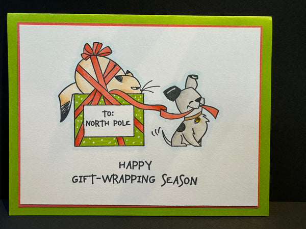 Christmas-Gift Wrapping Season