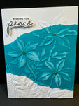 Christmas-Wishing Peace Embossed