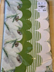 GS-Green Scalloped Tissue Paper