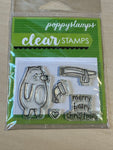 GS-Poppy Stamps Beary Christmas Stamps