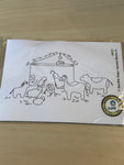 GS-Impression Obsession Nativity Stamp