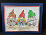 Christmas-Gnome Trio