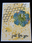 Cards-GE-Chicken Wire in Yellow