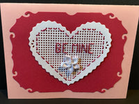 Valentine-Stitched Be Mine