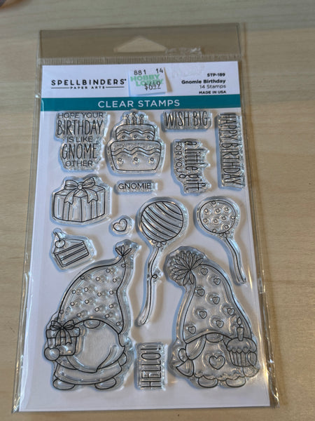 GS-Spellbinders Gnomie Birthday stamps