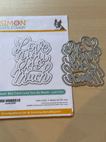 GS-Simon Says Stamps Love you very much die