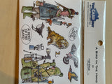 GS-The Card Hut Birdwatcher stamps