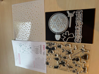 GS-LDRS Card Kit-stamps, dies, stencil