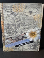 Misc-Just a Note Collage in Tan