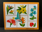Birthday-WF Tropical Postage