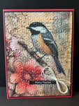 Thanks-Chickadee Embossed