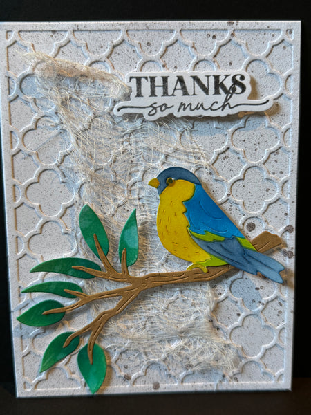 Thanks-Colorful Bird