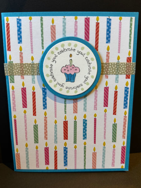 Birthday-Candle Cupcake