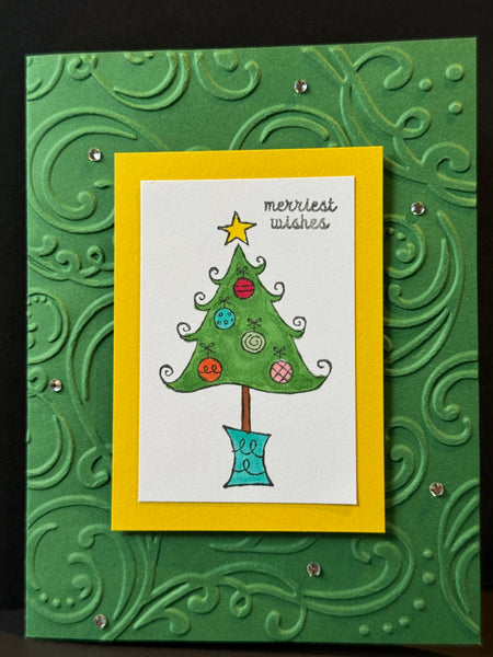 Christmas-Merriest Wishes Tree