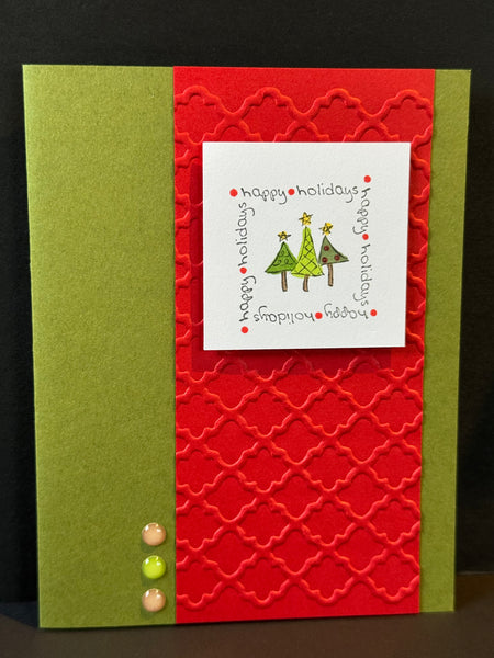 Christmas-Trio of Trees