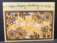 Birthday-Bee Cover Plate